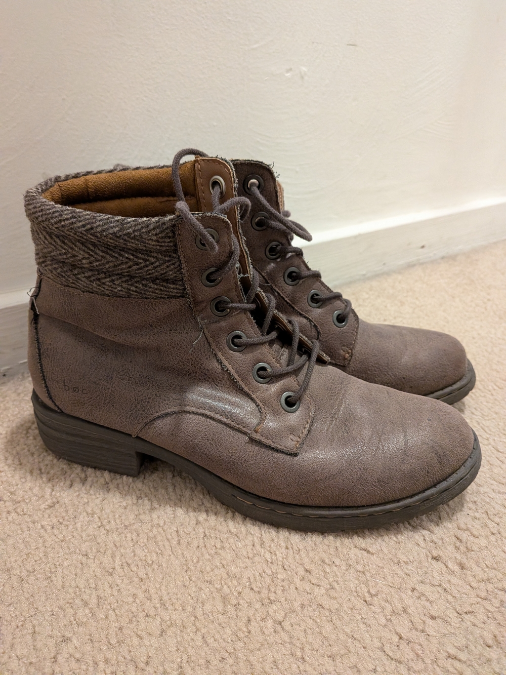 B.O.C. Brand Lace-Up Boots
